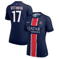 Paris Saint-Germain Vitinha #17 Heimtrikot Frauen 2024-25 Kurzarm